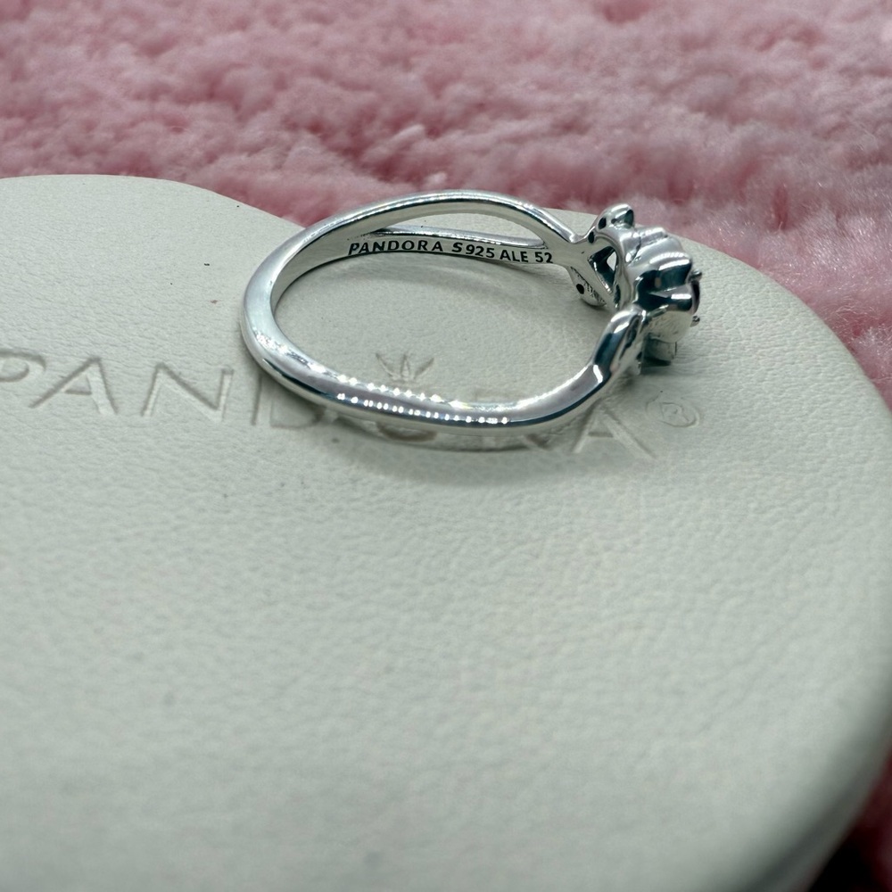 Beauty and the Beast Rose Pandora Ring - Picture 4 of 9